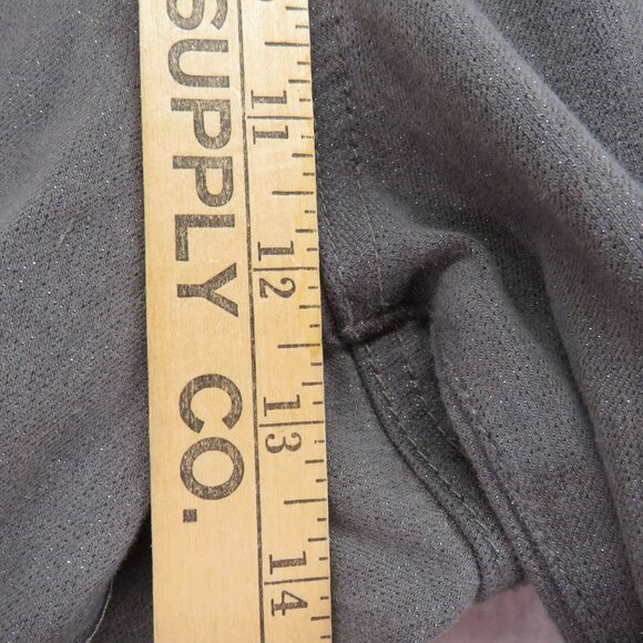 DG2 By Diane Gilman Jeans Womens Size 22W Gray Glitter Denim Stretch - Picture 9 of 10